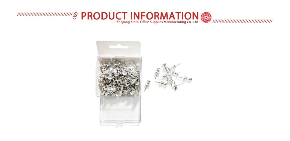 Clear Plastic Head Push Pins X