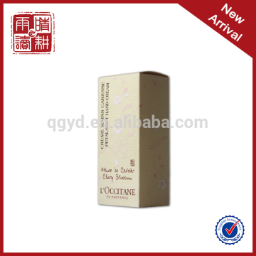custom empty hand cream box