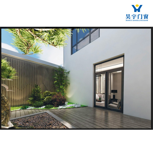 Fenêtre à battants en aluminium durable série 70