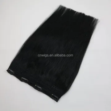 100% cuticle aligned hair 190g 220grams 7piecesremy double drawn quad weft lace clip in hair extensions for black women