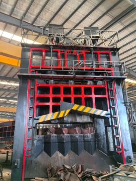 scrap metal multiple balde shear machine