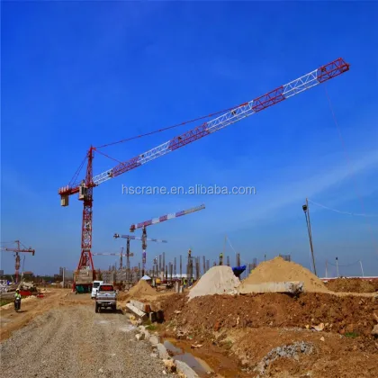 Heavy Duty Tower Crane Anemometer Wind Speed Meter | QTZ80 6010A Tower Crane Price