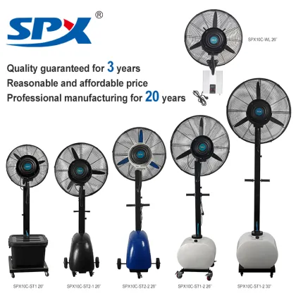 Spx Industrial Water Mist Fan - SPX10C-ST2-2 High Quality Wholesale