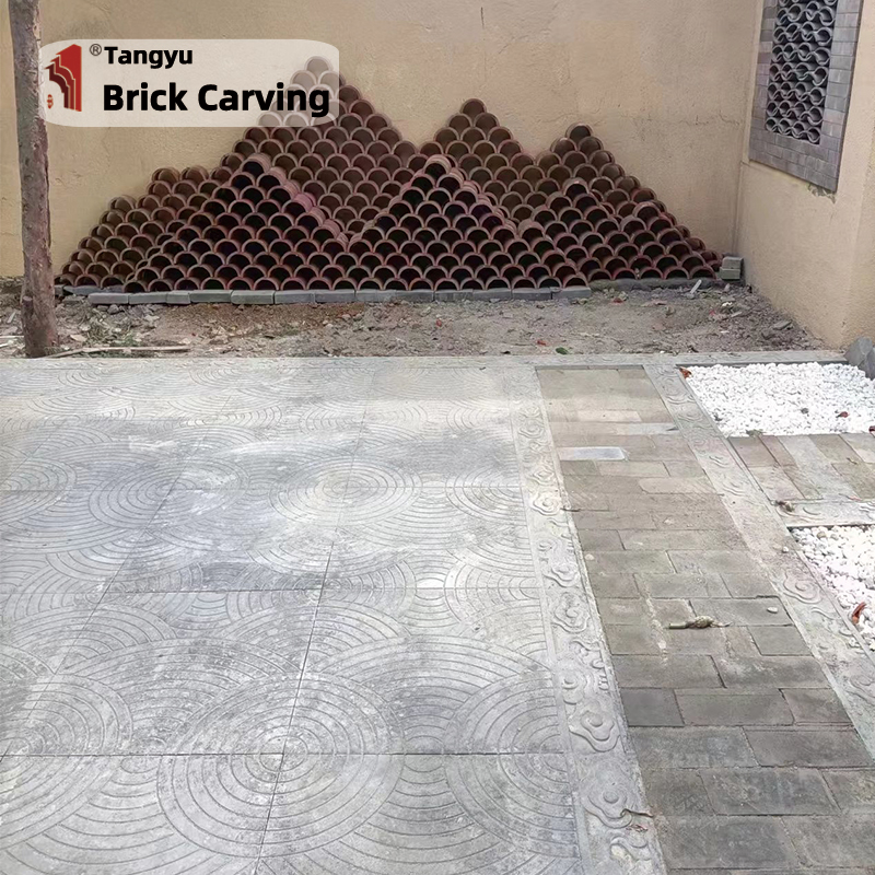 concrete floor tiles