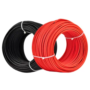 High-Quality 4mm² 1000V DC 1500VDC Tinned Copper Single Core Solar PV Cable - Red and Black