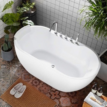 Hydrotherapy Trendy Style Freestanding Sitting Large Bathtub