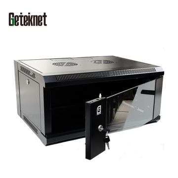 OEM Mini Wall Mount Recessed Mesh DVR DDF Rack Server Cabinet with Fan