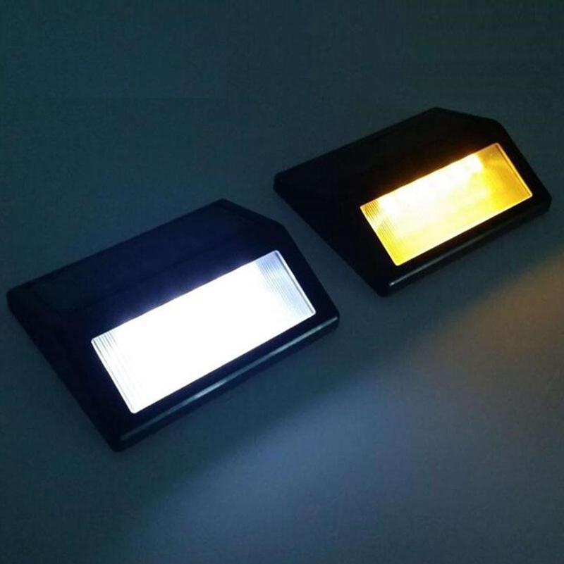 Solar Step Light Landscape Garden Yard