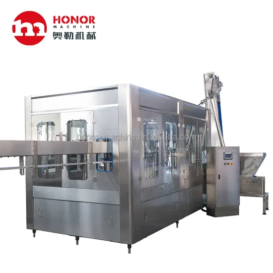 Honor Machine Complete Automatic Syrup Mixing Juice Filling Production Equipment