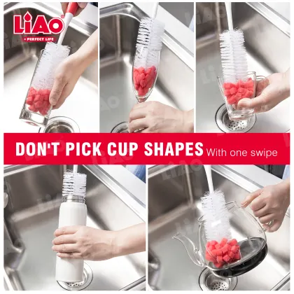 High Efficiency Bottle Brush