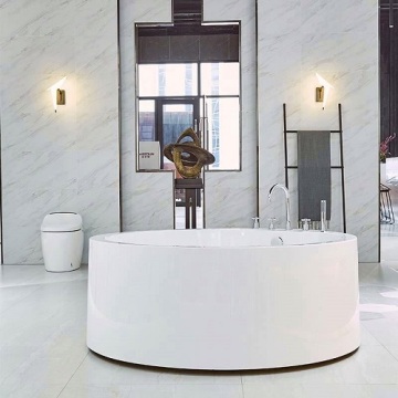 Acrylic Japanese Hydrotherapy Soaking Adult Bowl Bathtub