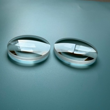 CaF2 Double convex lens with AR coating