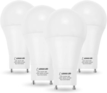 A19 LED Ampul 9W Eşdeğeri - CFL Tavan Işığı Değiştirme için Gu24 LED lamba
