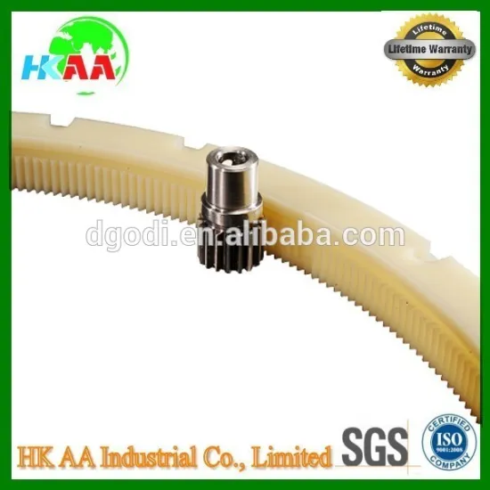 Custom plastic nylon annulus internal gear