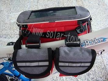 Solar Bicycle Frame Bag