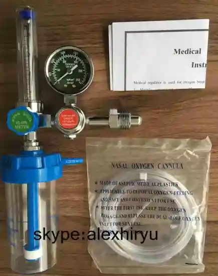 Oxygen Gas Pressure Regulator, Oxygen Regulator Medical Equipment