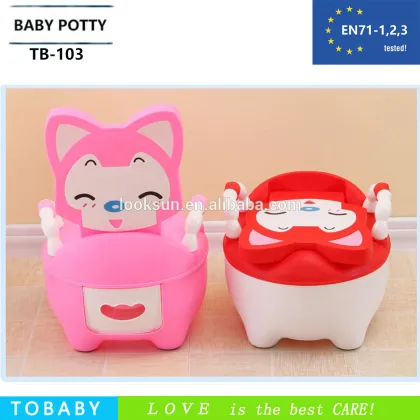fox shape Baby potty training