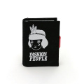 Custom fashion people style canvas card holder