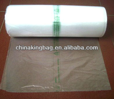 food standard HDPE food bag on roll