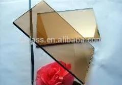 golden bronze reflective glass 3-12mm