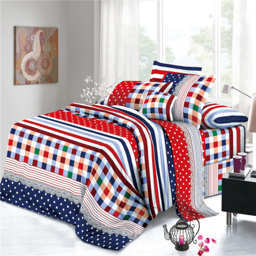 Vintage Minimalist Europe Polyester Print Sheets Fabrics