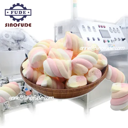 Continuous Aerated Heart-Shaped Jelly Filling and Marshmallow Ball Making Machine