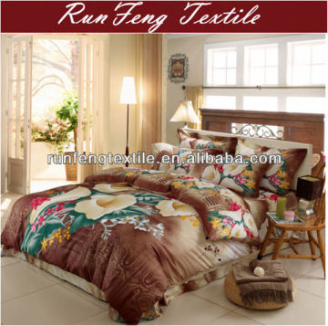 beautiful printed bedspread