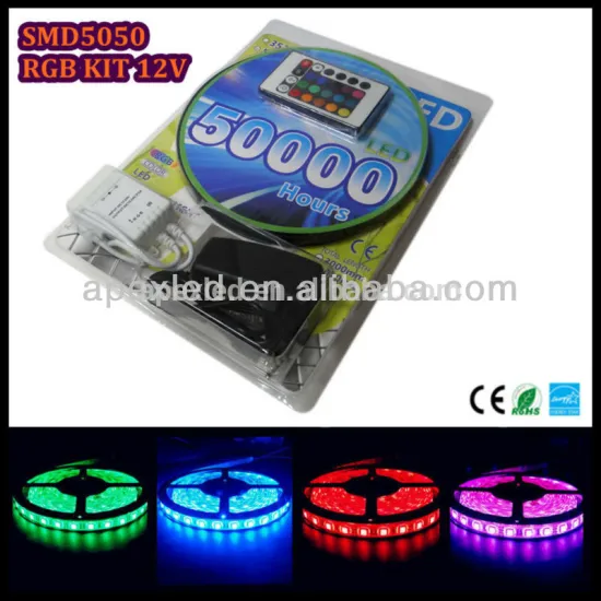 5m per set rgb color changing strip kit led strip kit