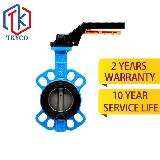 2020 High Quality Sealing  Gear Wafer Valve Butterfly