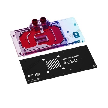 Barrow 4090 GPU Water Cooler for MSI RTX 4090 SUPRIM/Gaming X Trio - Copper Waterblock with 5V ARGB