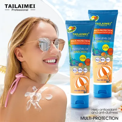 TAILAIMEI Cosmetics Suppliers - SPF 90 UV Sun Block Cream Waterproof Sunscreen Facial Cream
