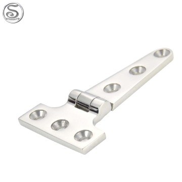 Stainless Steel Heavy Duty Casting Tee Hatch Hinge for Boat Marine Hardware