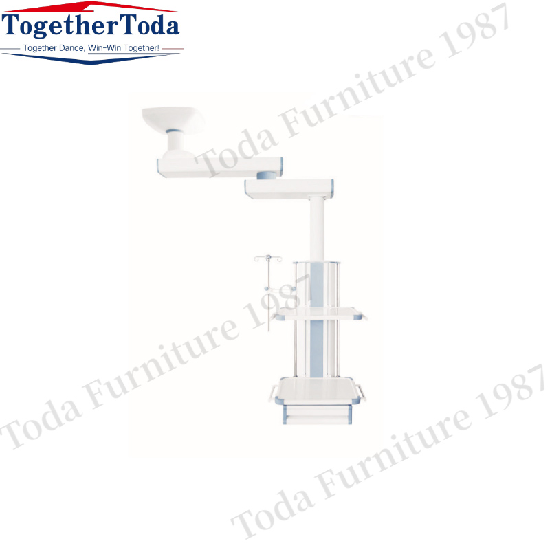 Mechanical two-arm surgical tower