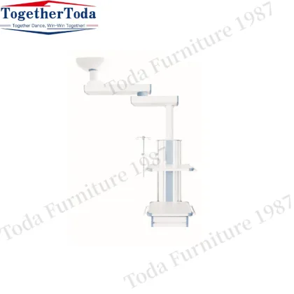 Mechanical two-arm surgical tower