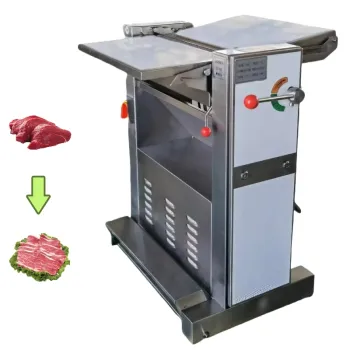 Stainless Steel Meat Cutter Slicing Machine Price for Beef, Mutton, and Pork