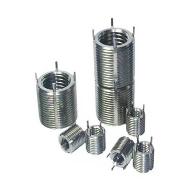High-Strength Zinc Insert with 304 Stainless Steel Wire Thread Carton Packing