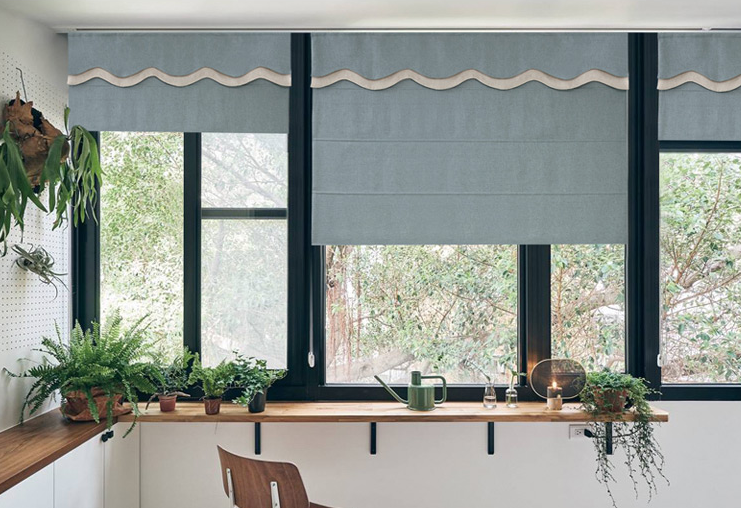 Blackout Roman Roller Blinds