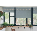 100% blackout fabric window curtains roman blinds