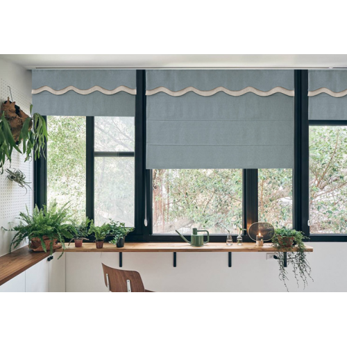 colourful Blackout Roman Roller Blinds for sale