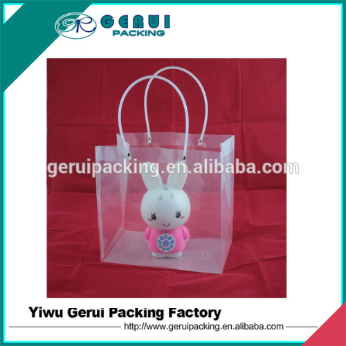 fashionable design transparent pp bag for gift packing