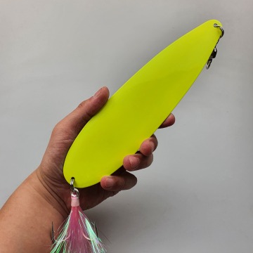 OEM 304 Stainless Steel Flutter Spoon Blade for Trolling and Fishing