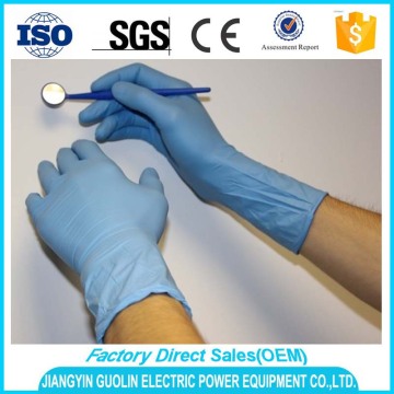 high quality disposable esd powder free nitrile examination gloves