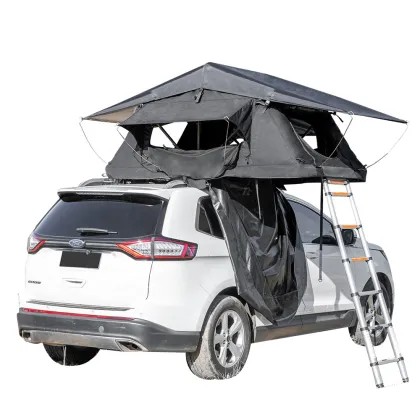 Black Roof Tent for Car CVT Top Roof Tents
