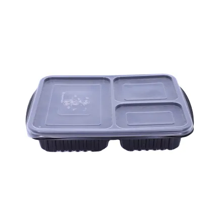 Meal prep plastic compartment food storage lunch box