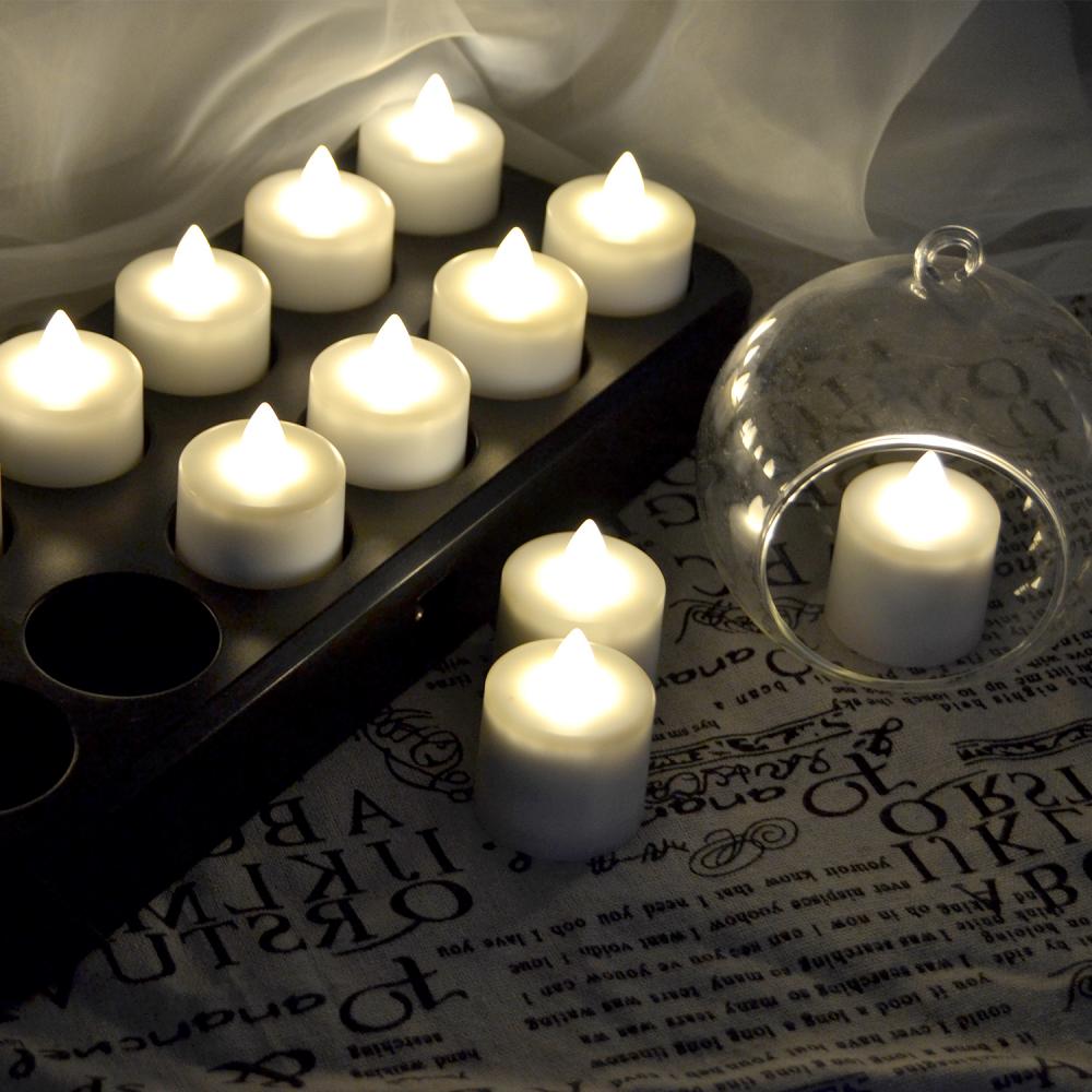 inductive rechargeable tealight candles