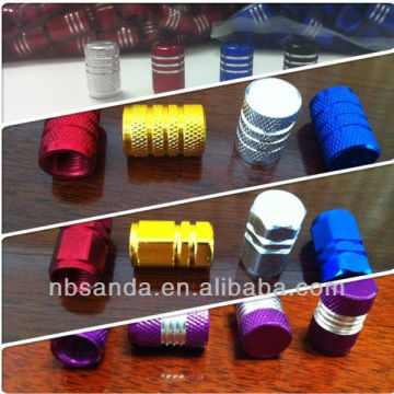 2013 Promotional fashion car aluminium tire valve cap