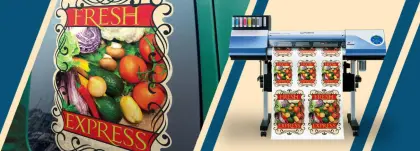 Roland VS-300I Large-Format Inkjet Printer/Cutter