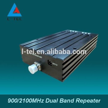 GSM WCDMA dual band mobile signal repeater amplifier gsm 3g booster 2100mhz