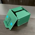 Green Eco-friendly Corrugated Plastic Recycled Storage Boxes