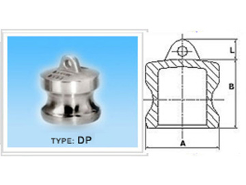 ปลั๊กฝุ่น DC ชนิด Camlock